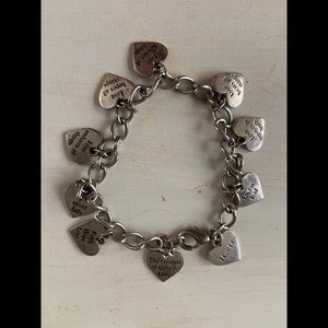 Silver Charm Bracelet